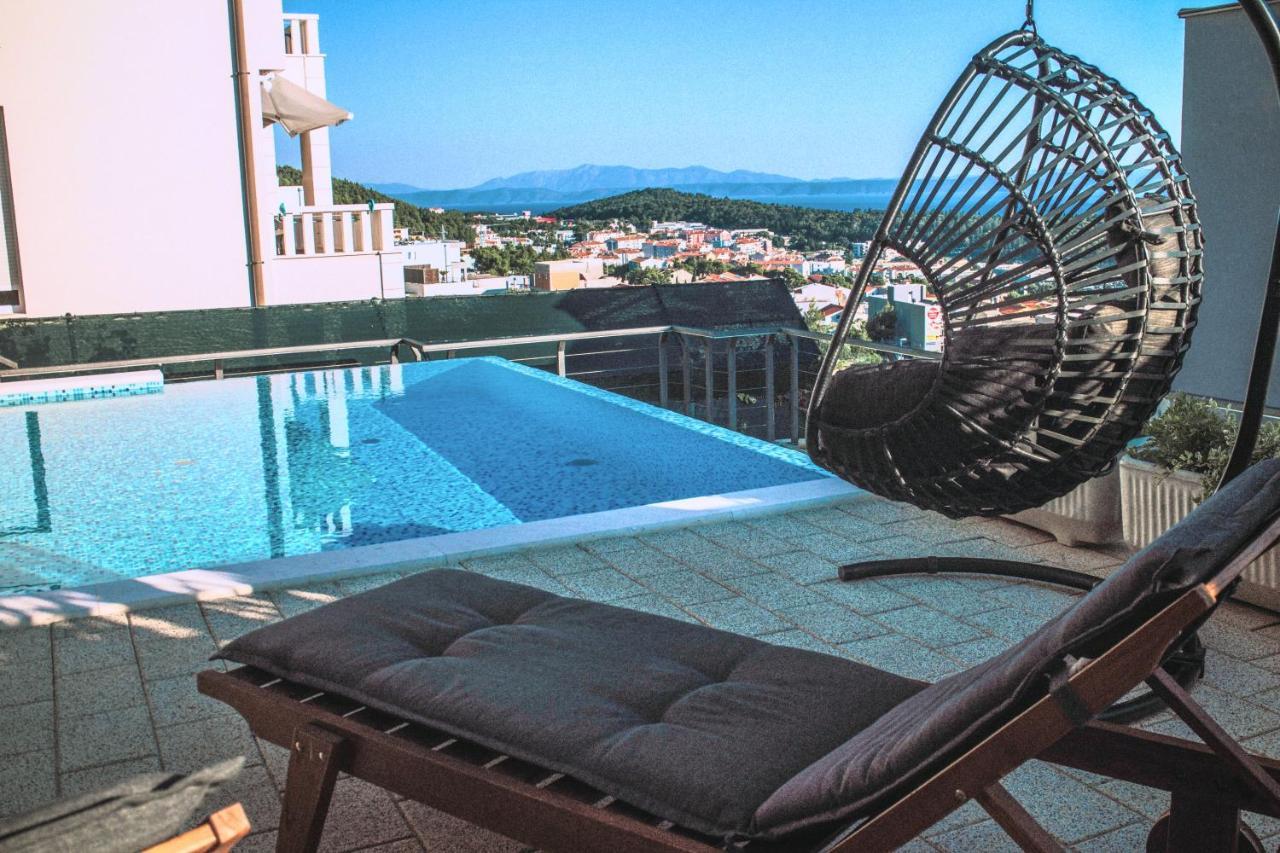 Apartment With Private Pool "Patricia" Makarska Zewnętrze zdjęcie